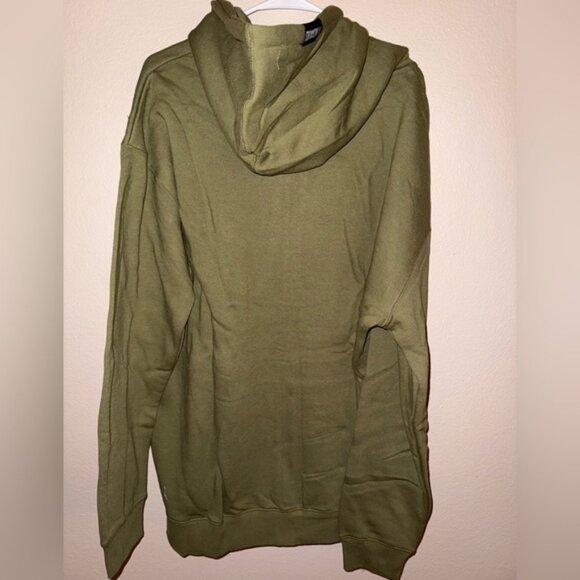 DIXXON Men’s Olive Green Zip Up Hoodie Sweatshirt size 2XL - Picture 5 of 6